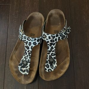 Leopard Animal Print Birkenstocks